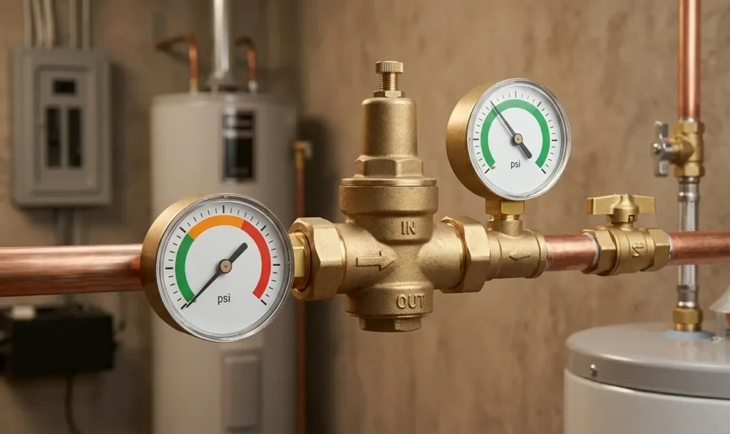 Thumbnail-For-Water Pressure Regulator Explained Why It Matters in Your Home-By-EZ Flow Plumbing
