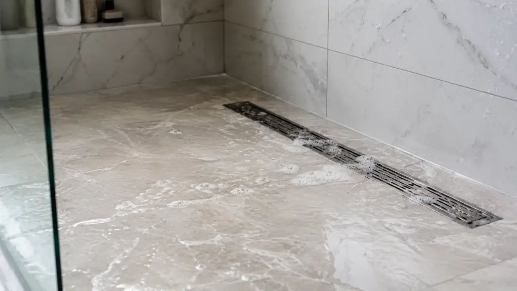 Standing Water in the Shower Drain_ Read the Problem Before You Choose a Fix-By-EZ Flow Plumbing
