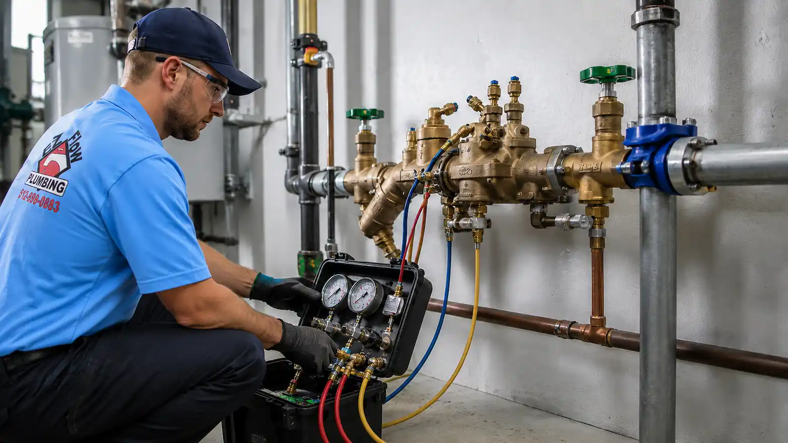 Thumbnail-For-What Backflow Testing Actually Checks and Why Your Property Depends on It-By-EZ Flow Plumbing